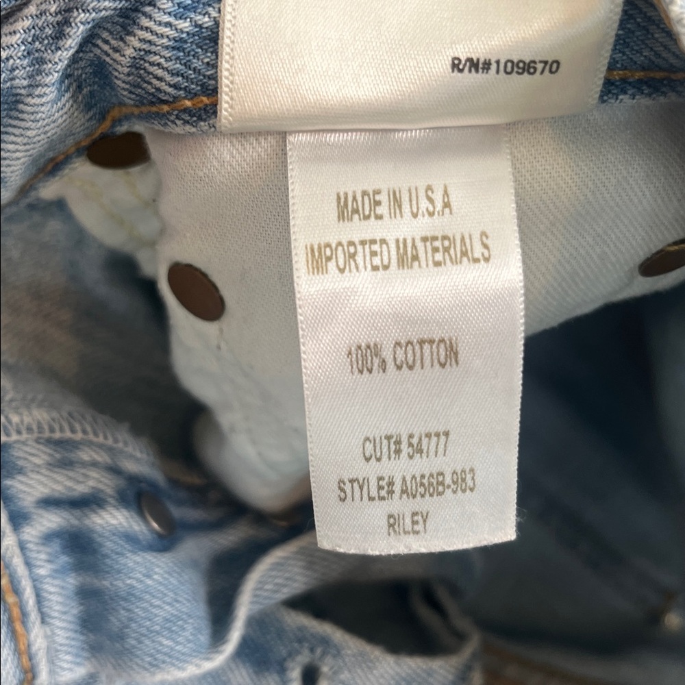 AGOLDE Riley Ripped Jeans Sz 25 - Picture 13 of 13